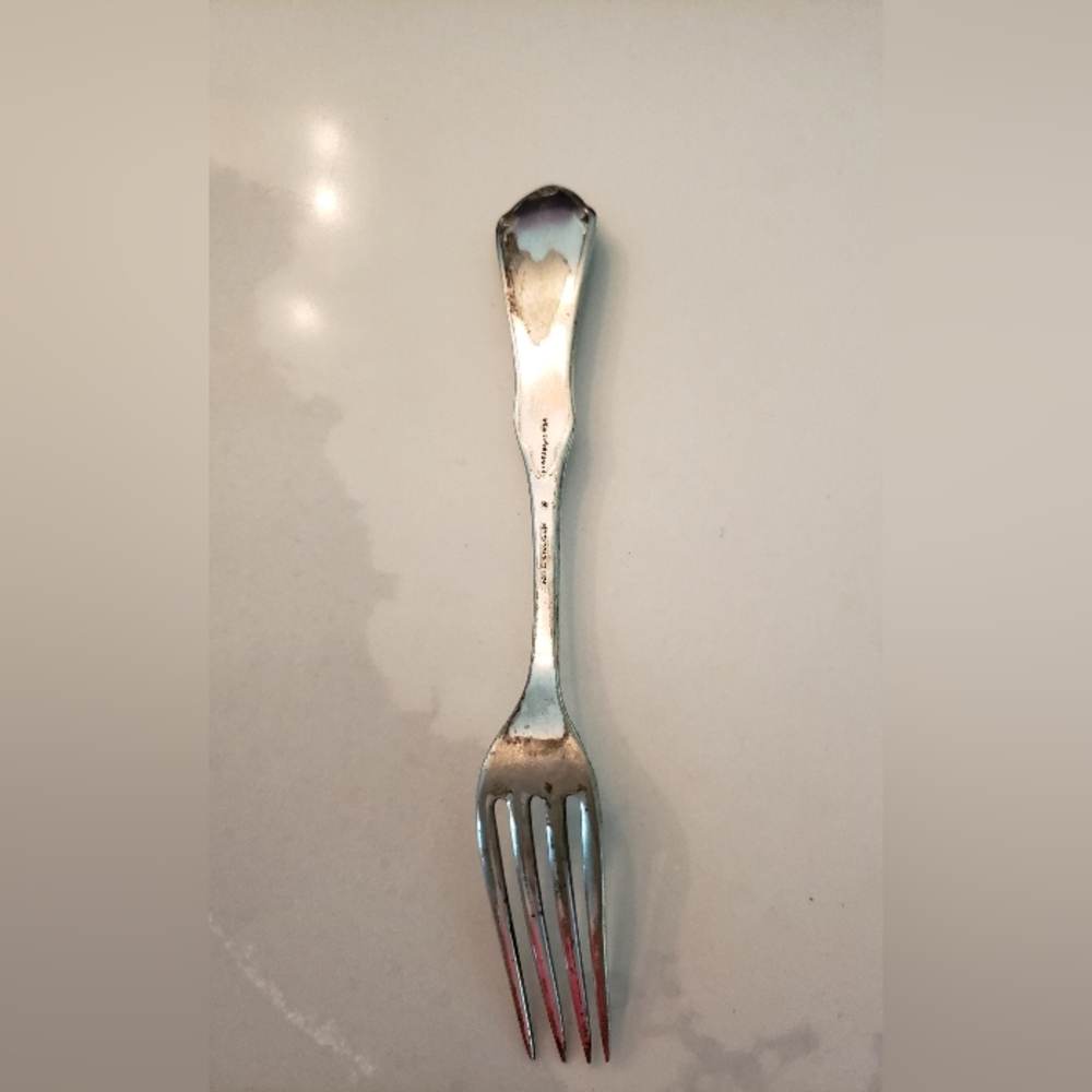 Silver Plate Fork, Reed & Barton, Antique, used - Picture 2 of 8